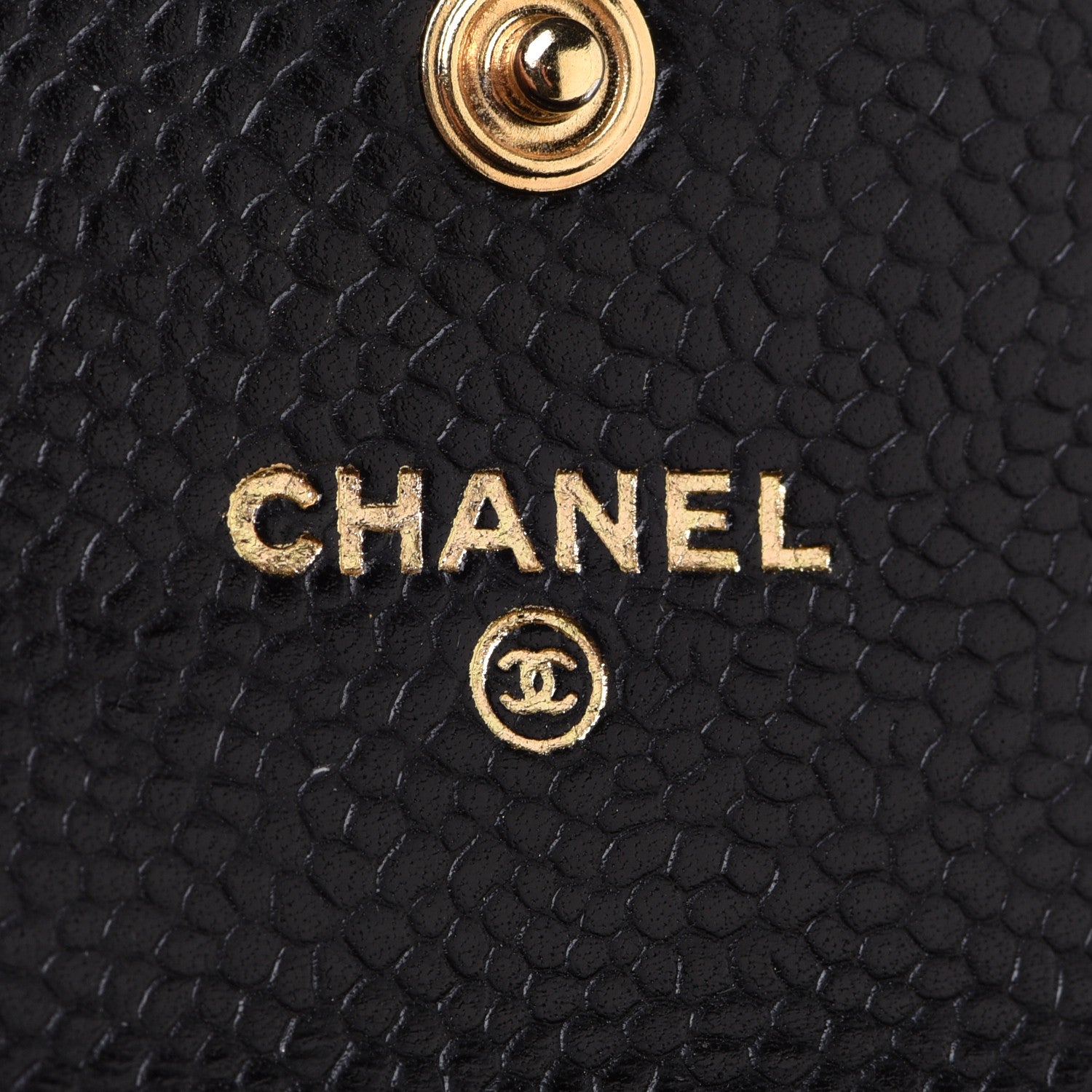 Chanel Caviar Quilted Flap Card Holder Black 6 of 9