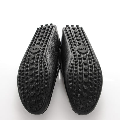 Gucci Road Calfskin Web Womens Horsebit Driver Loafers 38 Black 5 of 7