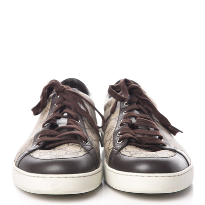 Gucci GG Supreme Monogram Mens Tessuto Sneakers 12 Ebony 2 of 12