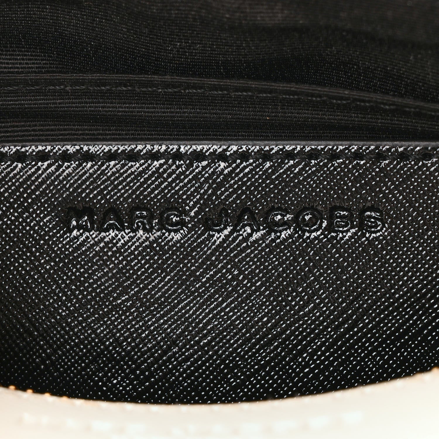 Marc Jacobs Saffiano Snapshot Camera Bag Black White Multicolor 6 of 9