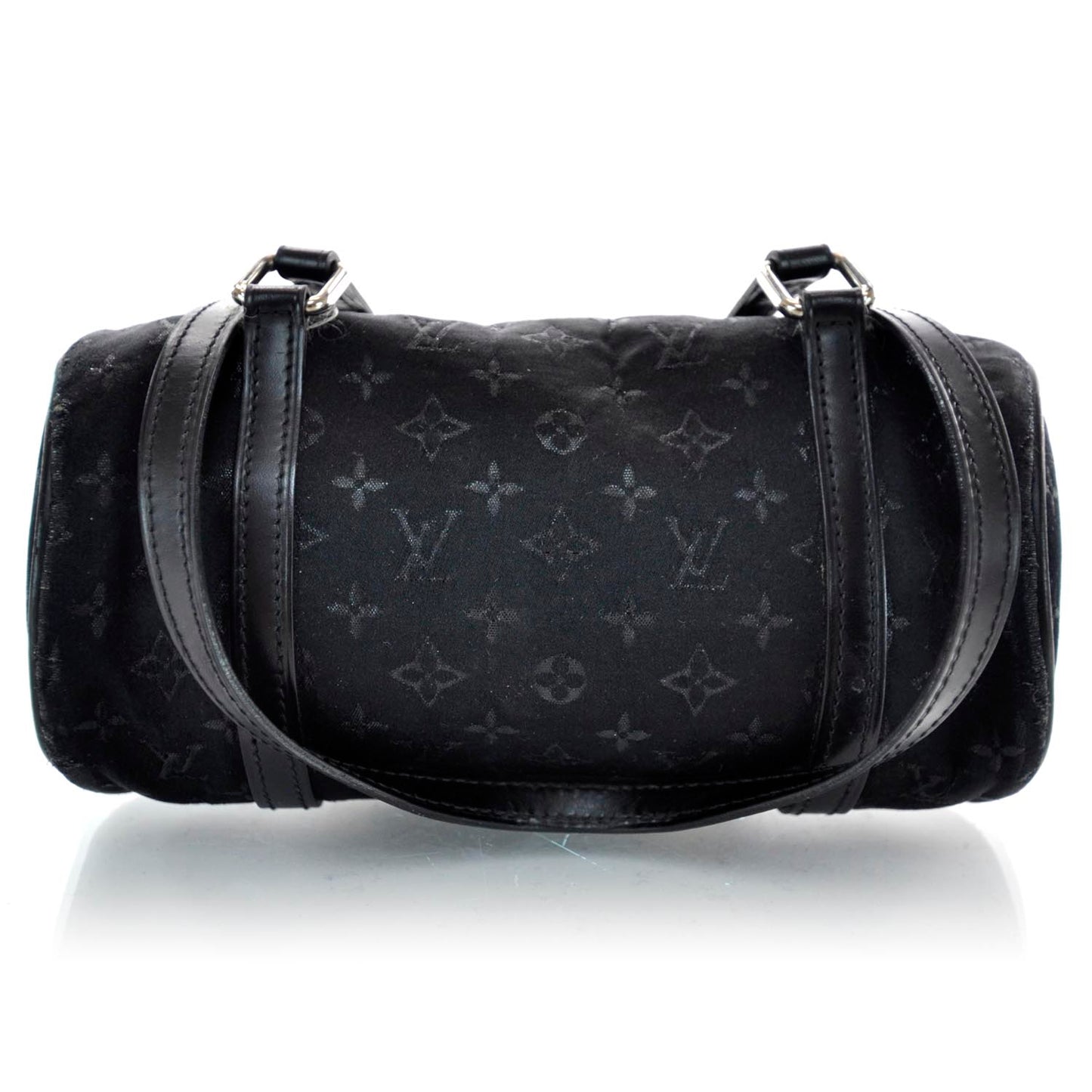 Satin Monogram Mini Papillon Black