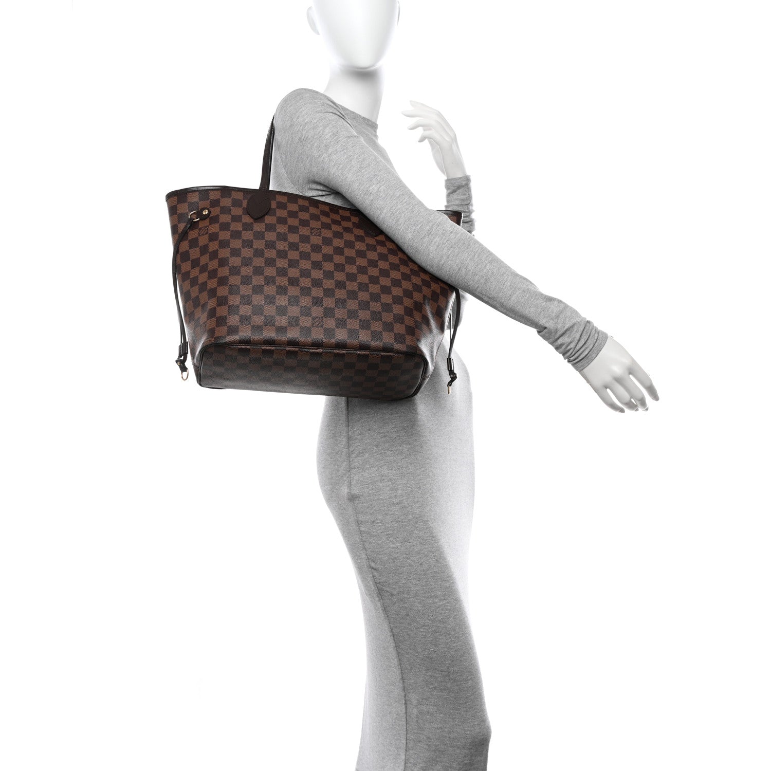 Louis Vuitton Damier Ebene Neo Neverfull MM 2 of 16