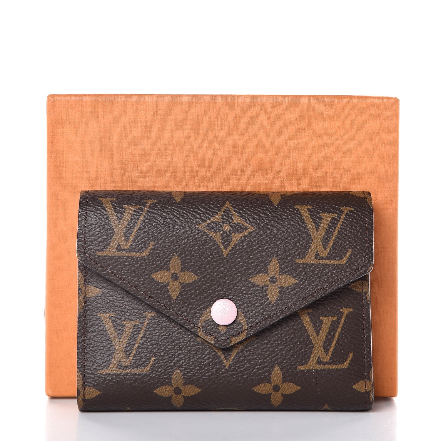 Louis Vuitton Monogram Victorine Wallet Rose Ballerine 7 of 7