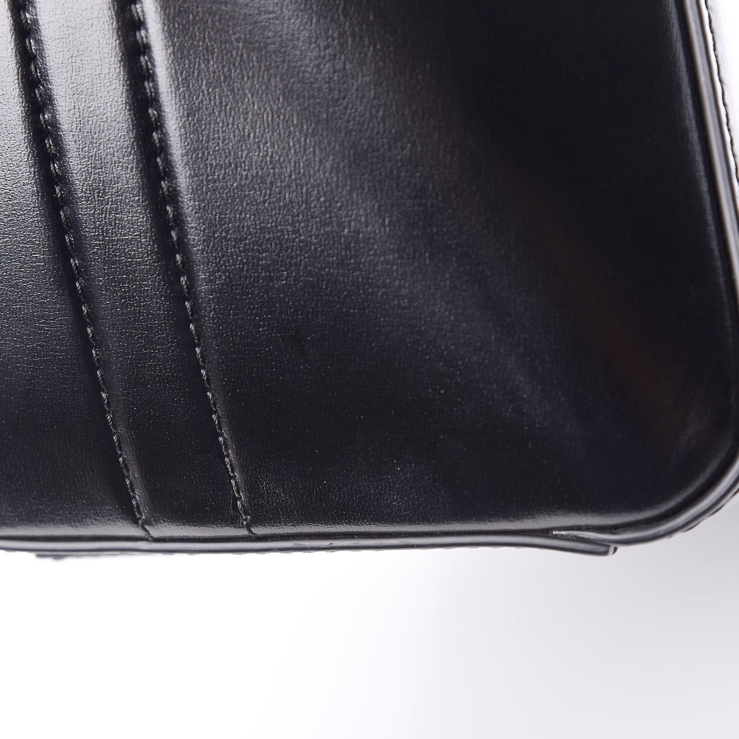 Shiny Lord Calfskin Medium Antigona Black