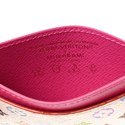 Louis Vuitton LV X TM Monogram Multicolor Card Holder Kawaii Pink 6 of 7