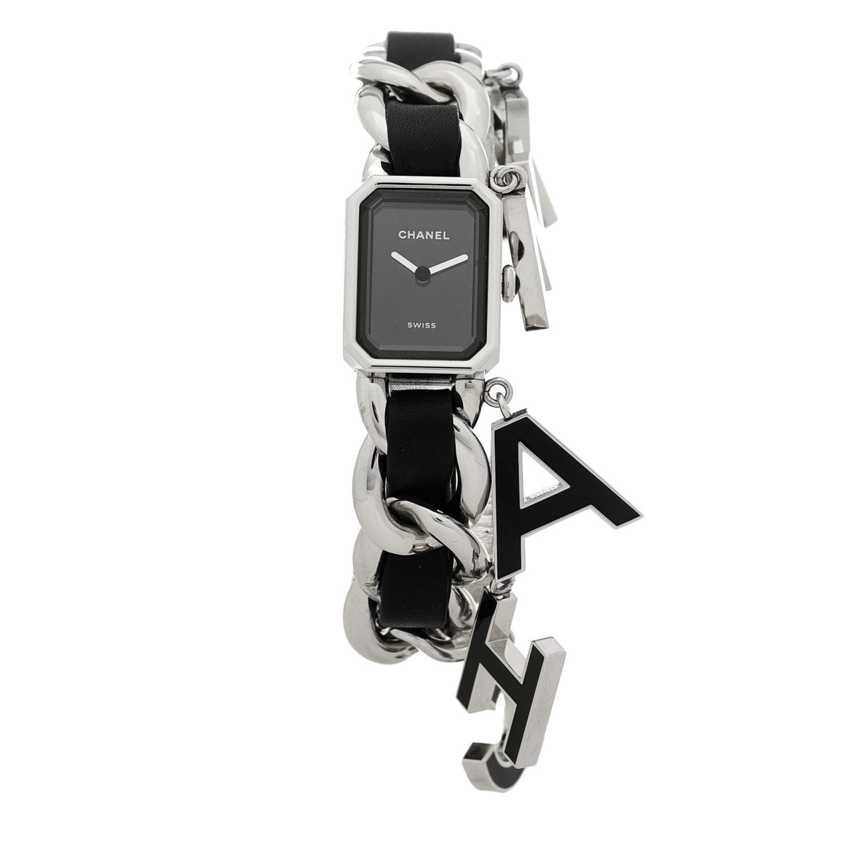 Stainless Steel Lambskin 20mm Premiere Wanted de Chanel Quartz Watch