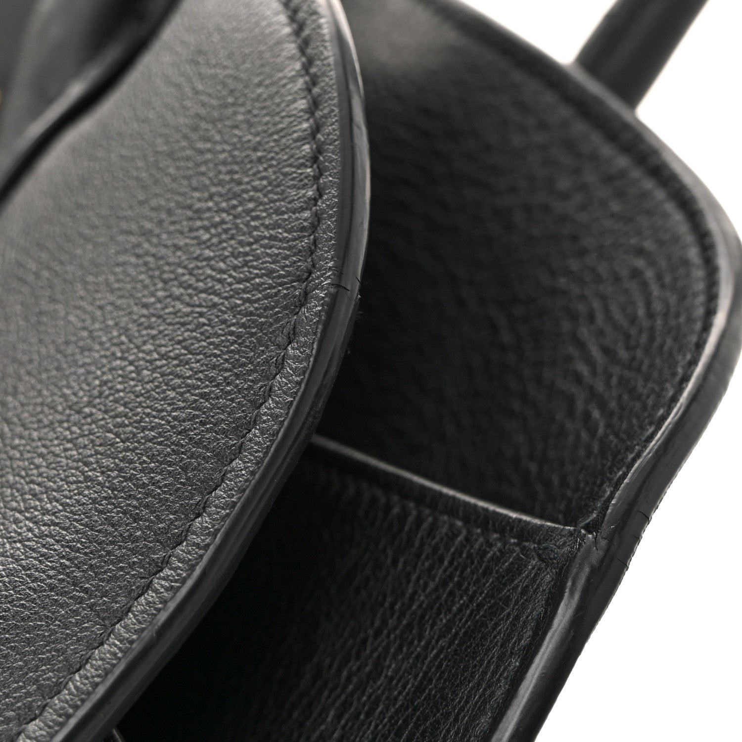 Prada Soft Grain Calfskin Large Tote Bag Black 10 of 12