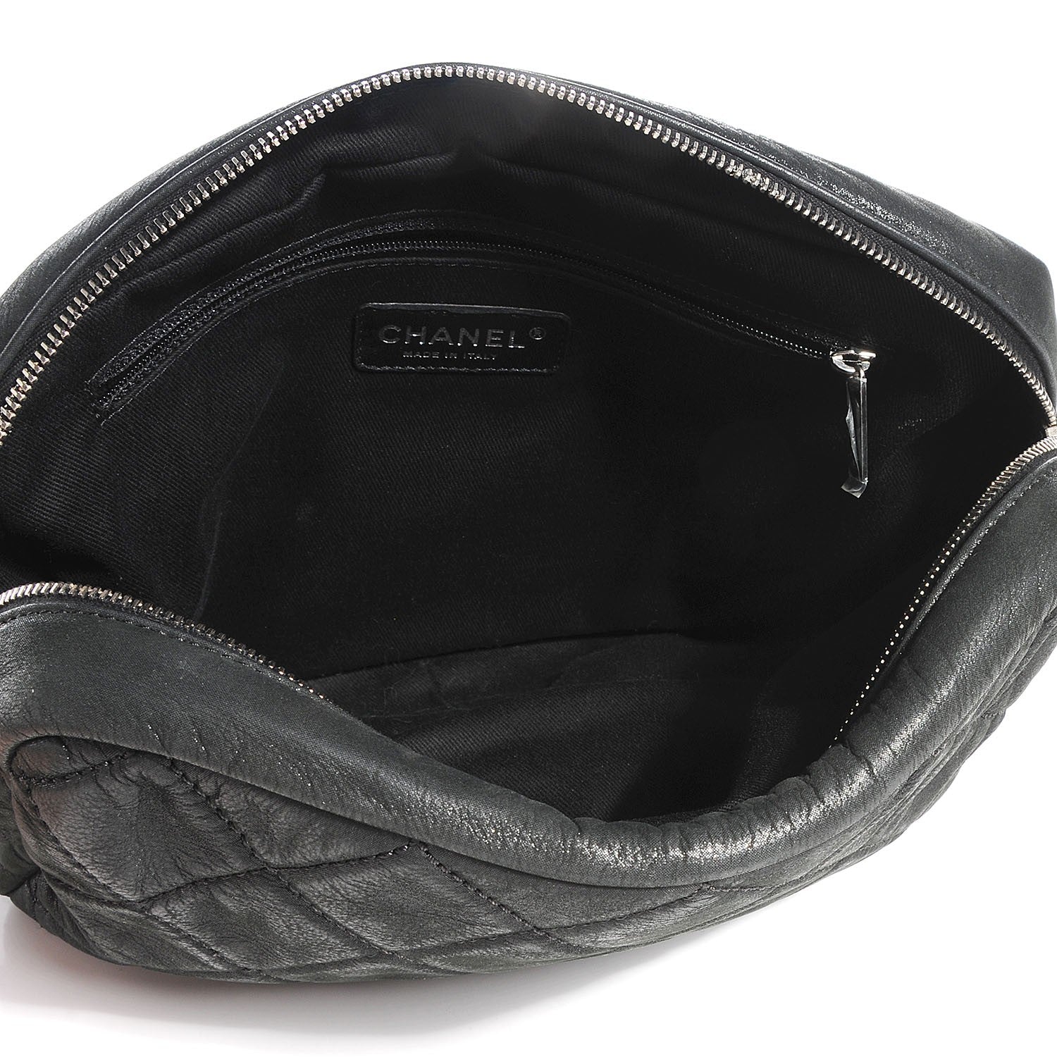 Chanel Iridescent Calfskin Medium In the Mix Flap Black 8 of 8
