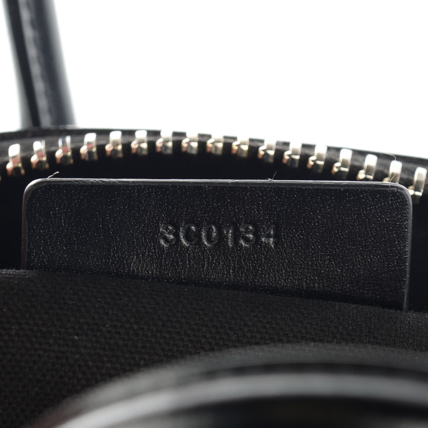 Shiny Lord Calfskin Mini Antigona Black