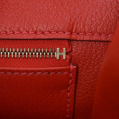 Hermes Togo Birkin 35 Rouge Casaque 15 of 29