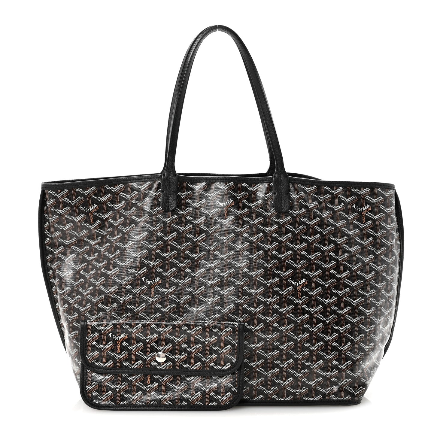 Goyardine Reversible Anjou PM Black