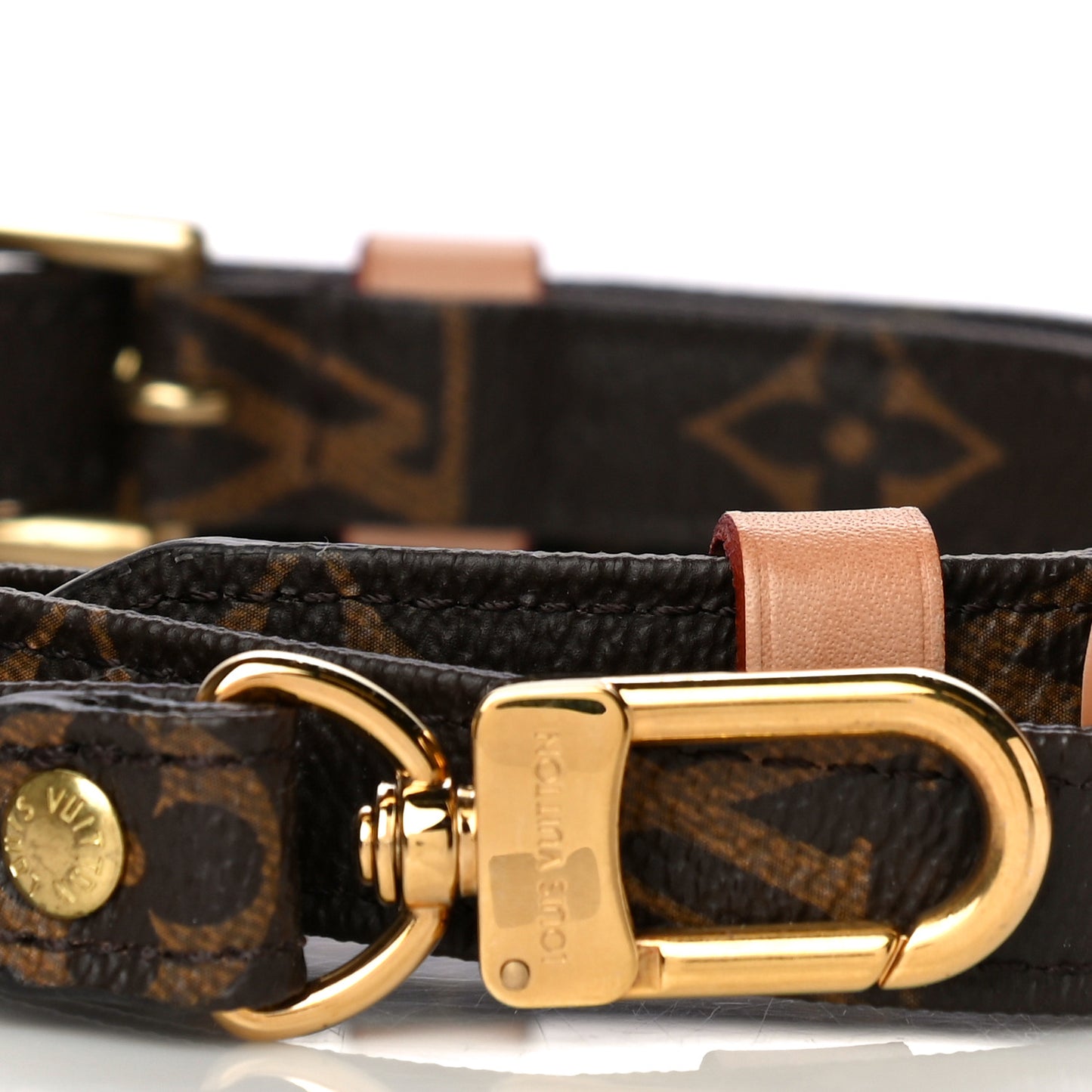 Monogram 16mm Adjustable Shoulder Strap