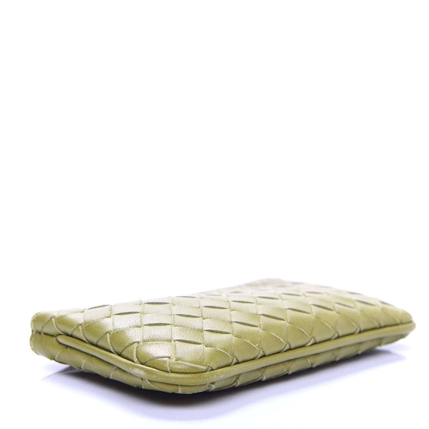 Bottega Veneta Nappa Intrecciato Key Case Assenzio 5 of 7