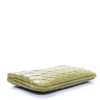 Bottega Veneta Nappa Intrecciato Key Case Assenzio 5 of 7