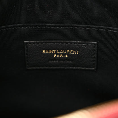 Saint Laurent Calfskin Matelasse Monogram Lou Camera Bag Rouge Eros 6 of 10