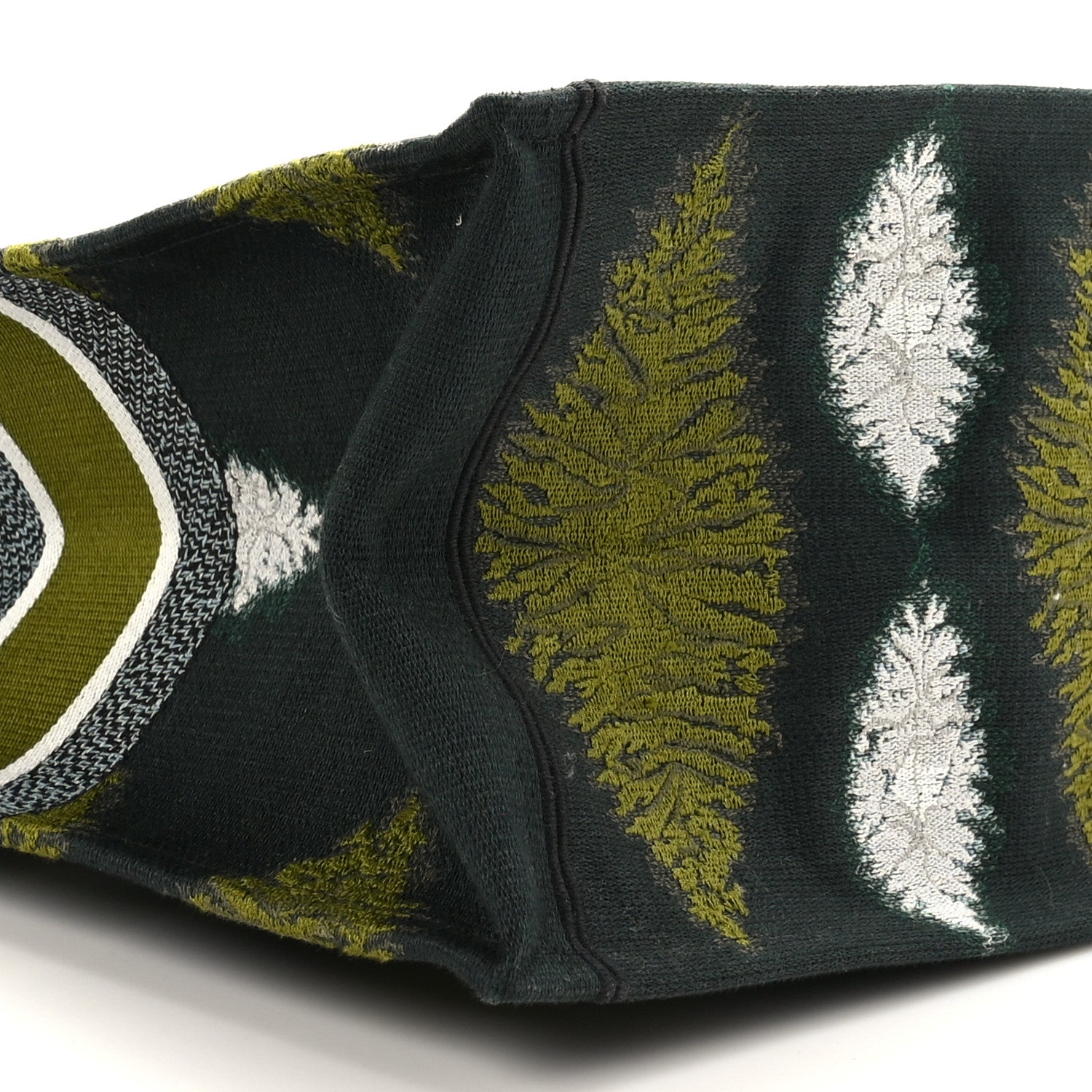 Christian Dior Canvas Large Tie And Dior Book Tote Green Multicolor 8 of 9
