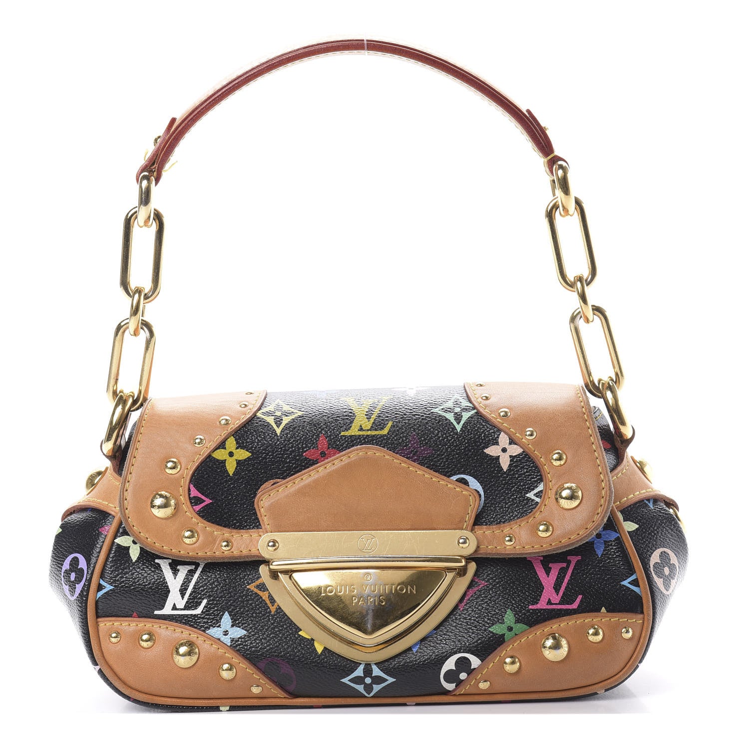 Louis Vuitton Monogram Multicolor Marilyn Black 1 of 17