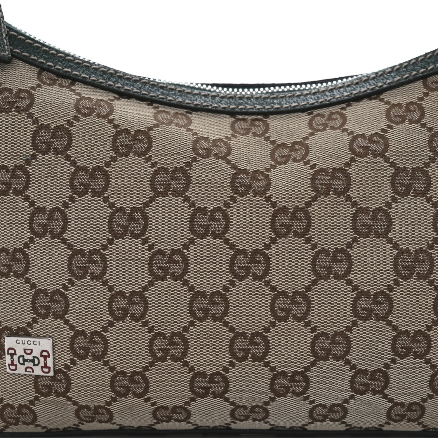 Gucci Monogram Medium Pop Hobo Dark Brown 8 of 10