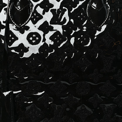 Louis Vuitton Patent Lambskin Fascination Lockit Black 7 of 9