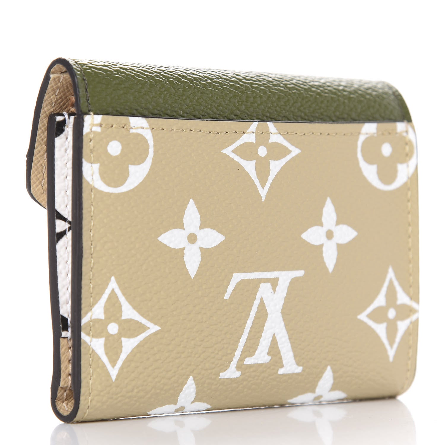Louis Vuitton Monogram Giant Zoe Wallet Kaki 3 of 7
