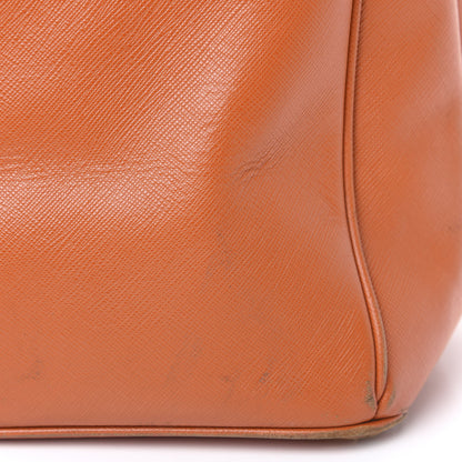 Prada Saffiano Lux Large Tote Papaya 16 of 16