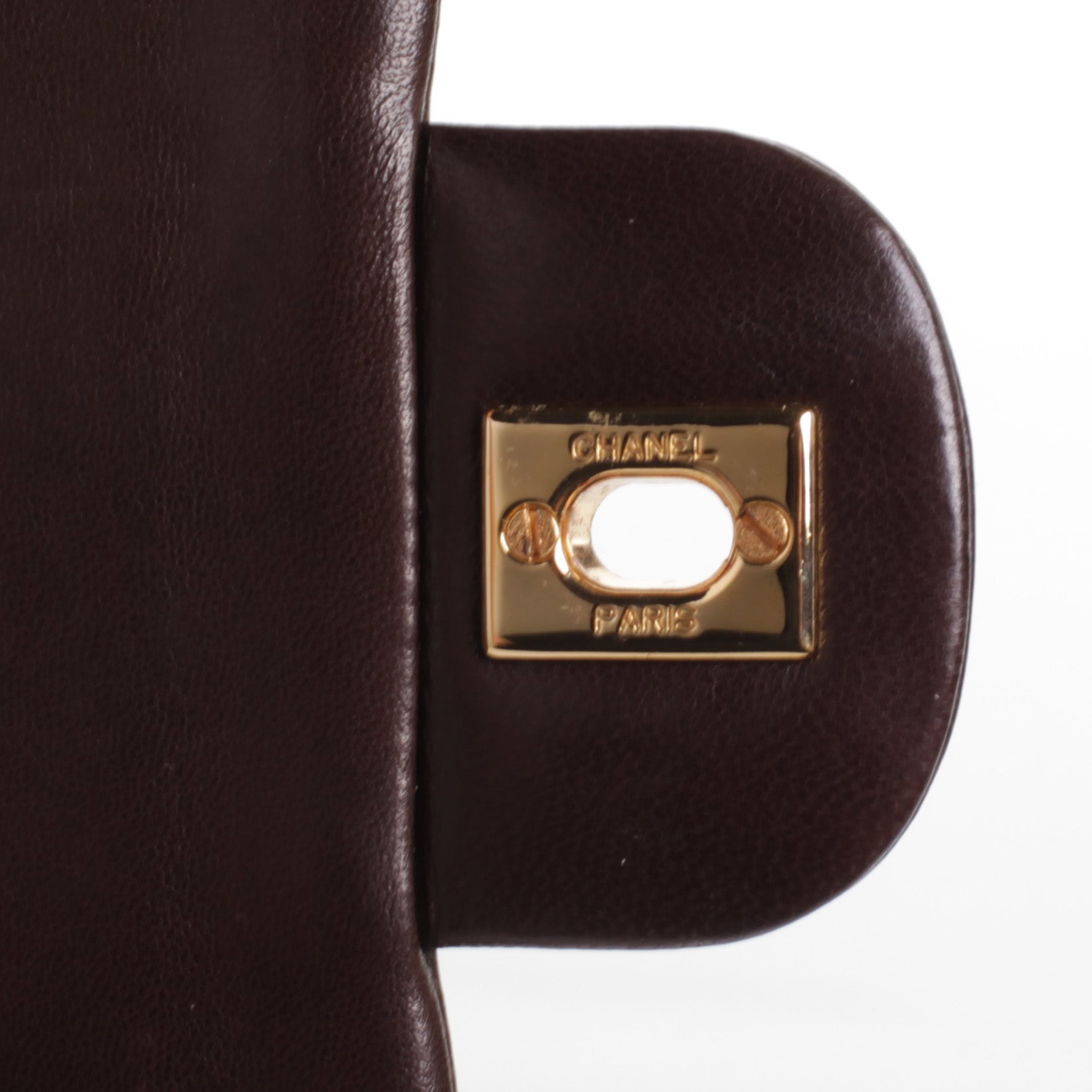 Chanel Lambskin Small Double Flap Brown 7 of 10