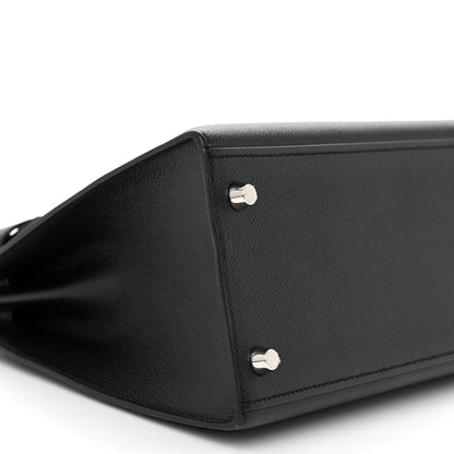 Hermes Epsom Kelly Sellier 28 Black 9 of 11