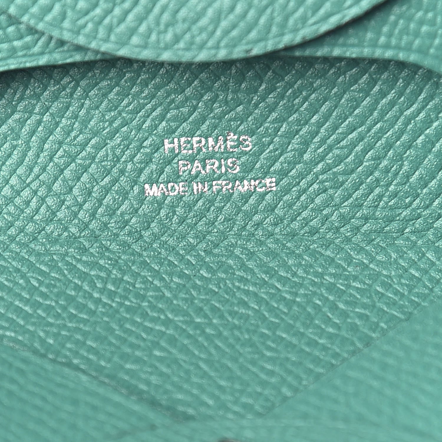 Hermes Epsom Bastia Coin Purse Bleu Paon 6 of 6