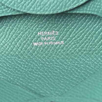 Hermes Epsom Bastia Coin Purse Bleu Paon 6 of 6