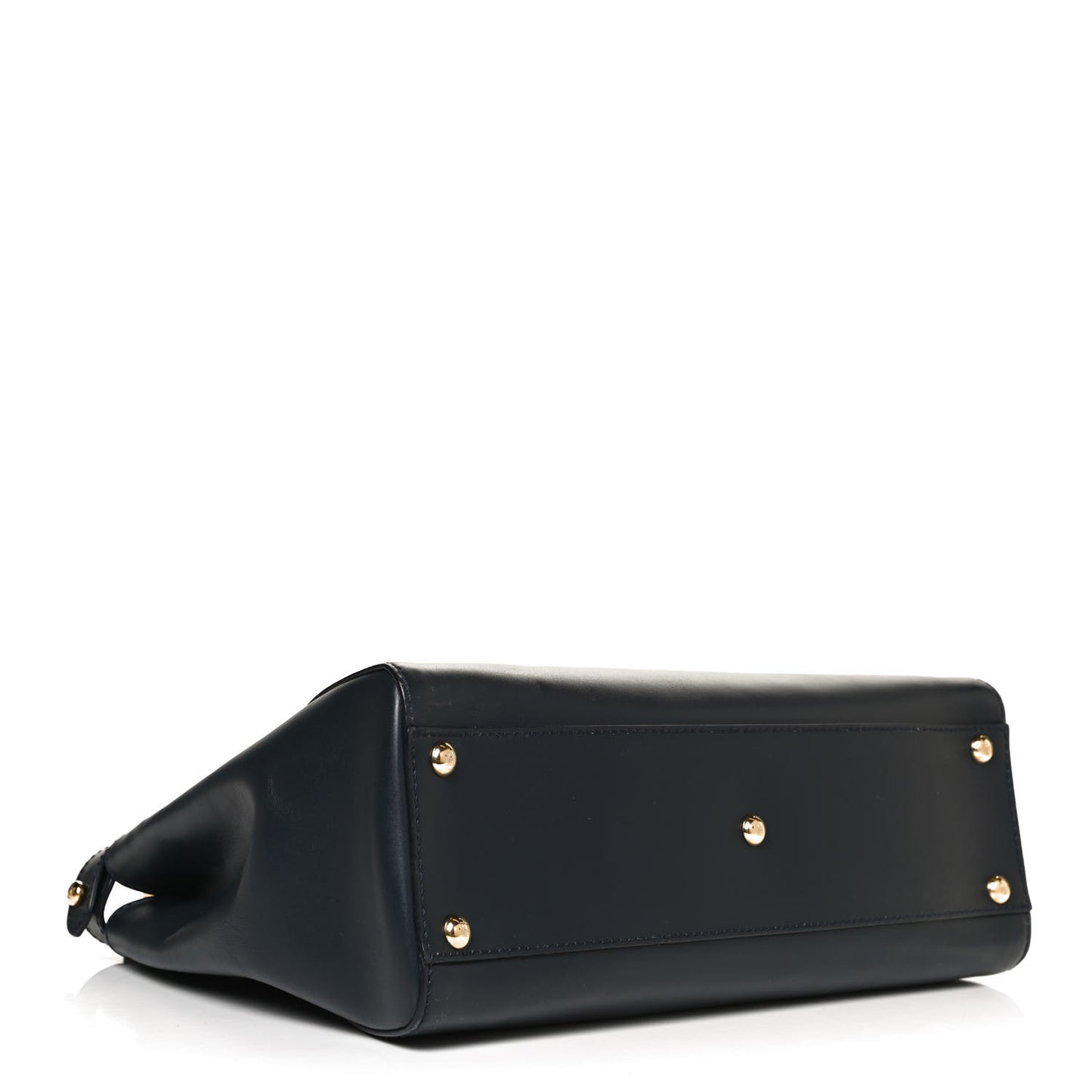 Vitello Morgan Shiny Nappa Medium Peekaboo Iconic Satchel Lavagna Lago