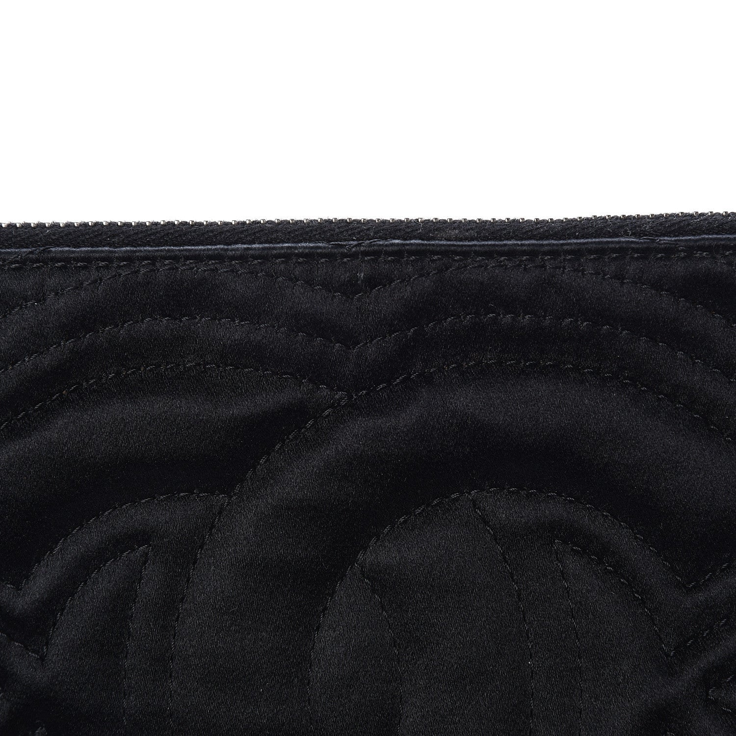 Chanel Satin CC Evening Bag Black 8 of 8