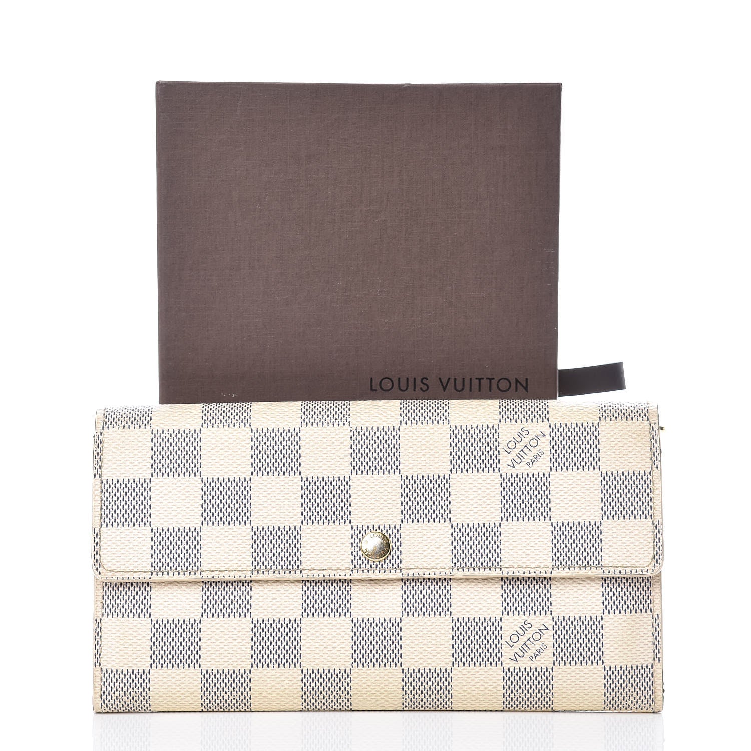 Louis Vuitton Damier Azur Sarah Wallet 14 of 14