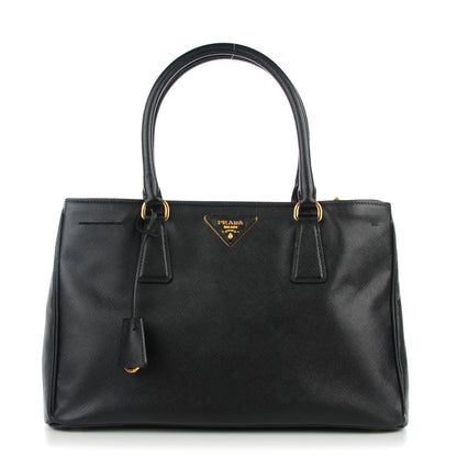 Prada Saffiano Lux Small Tote Nero Black 1 of 9