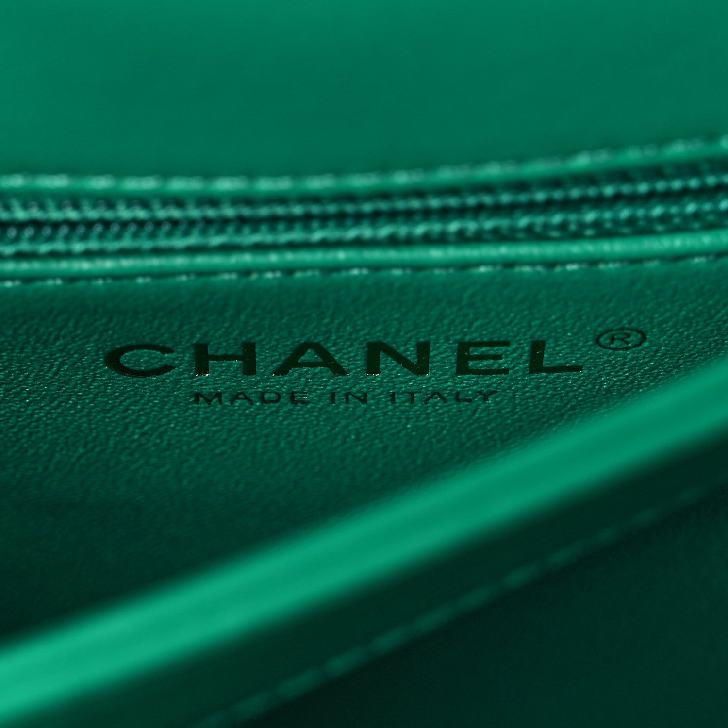 Chanel Lambskin Quilted Small Trendy CC Flap Dual Handle Bag Green 7 of 15