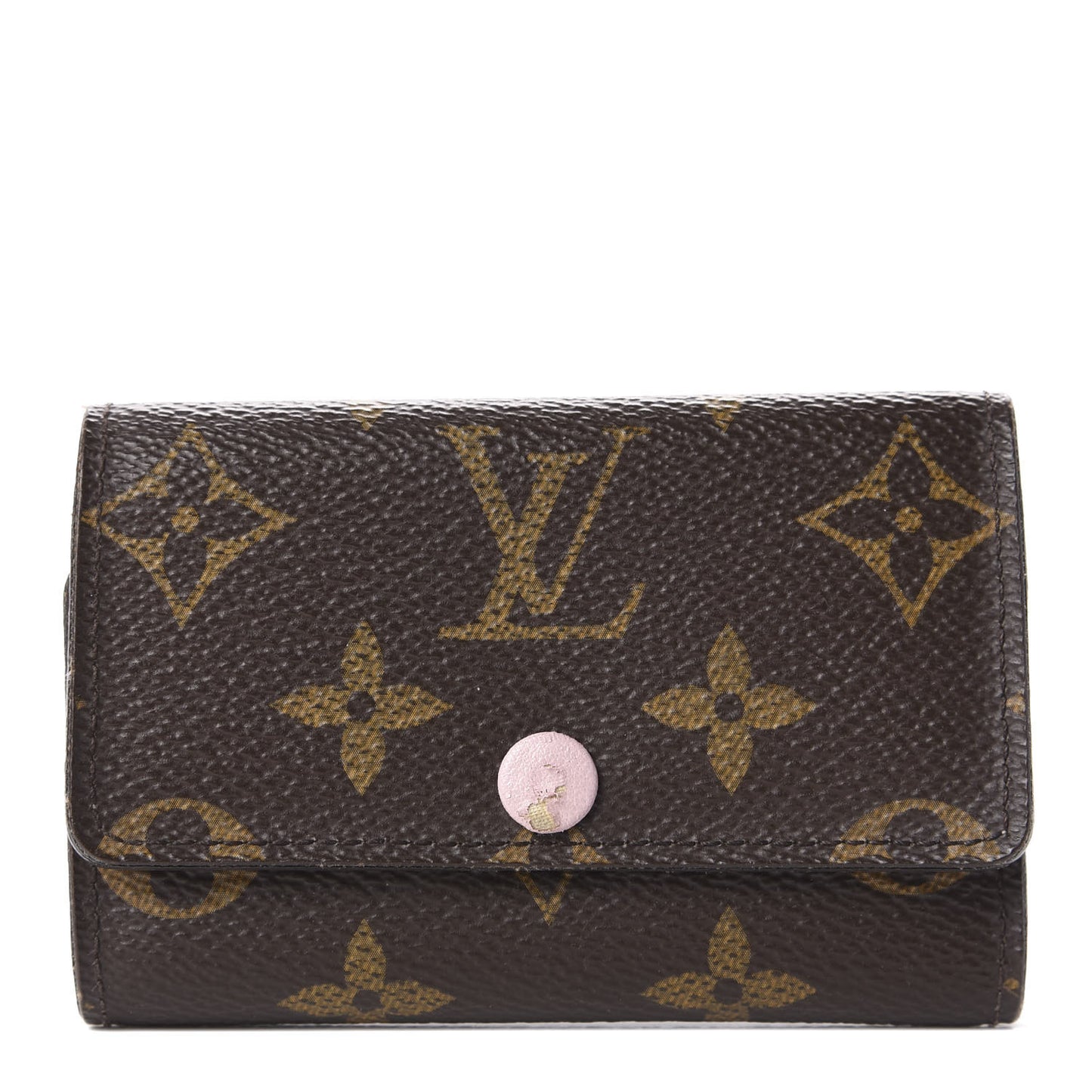 Monogram Multicles 6 Key Holder Rose Ballerine