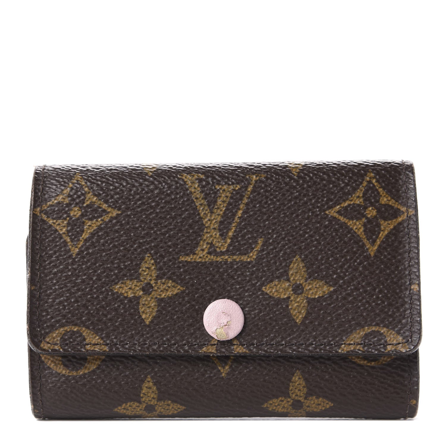 Louis Vuitton Monogram Multicles 6 Key Holder Rose Ballerine 1 of 10