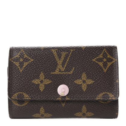 Louis Vuitton Monogram Multicles 6 Key Holder Rose Ballerine 1 of 10