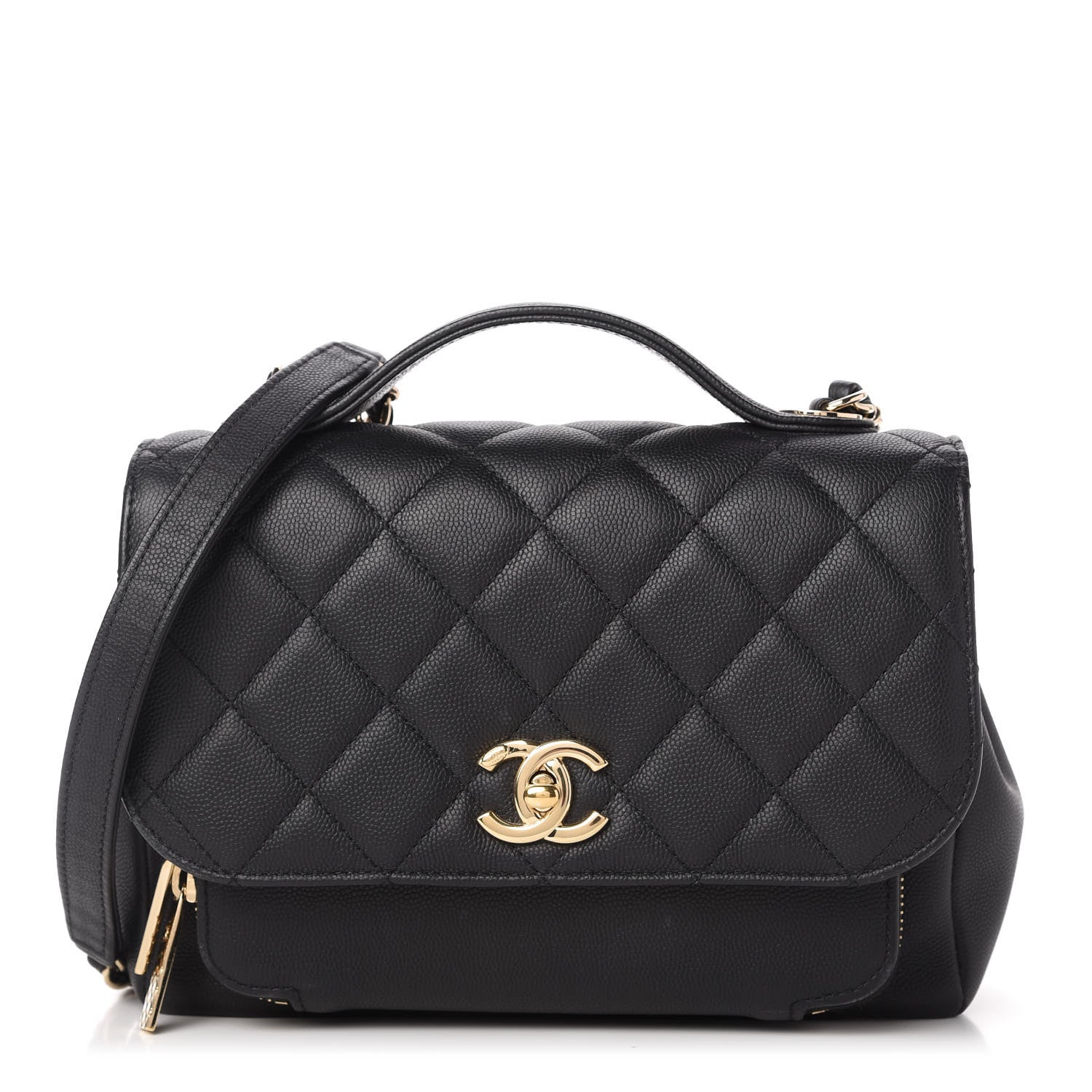 Chanel Caviar Quilted Medium Business Affinity Flap Black 1 of 10