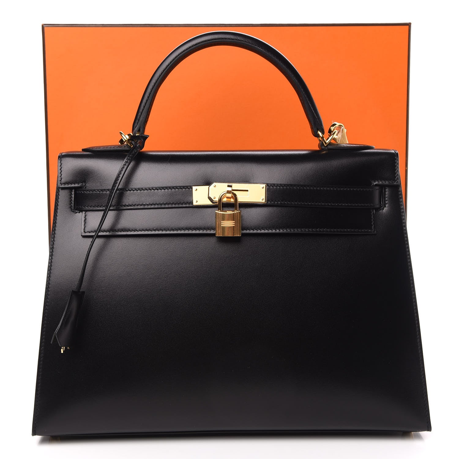 Hermes Box Kelly Sellier 32 Black 37 of 37