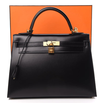 Hermes Box Kelly Sellier 32 Black 37 of 37