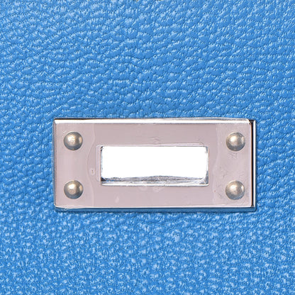 Hermes Chevre Chandra Kelly Sellier 25 Bleu Zanzibar 22 of 41