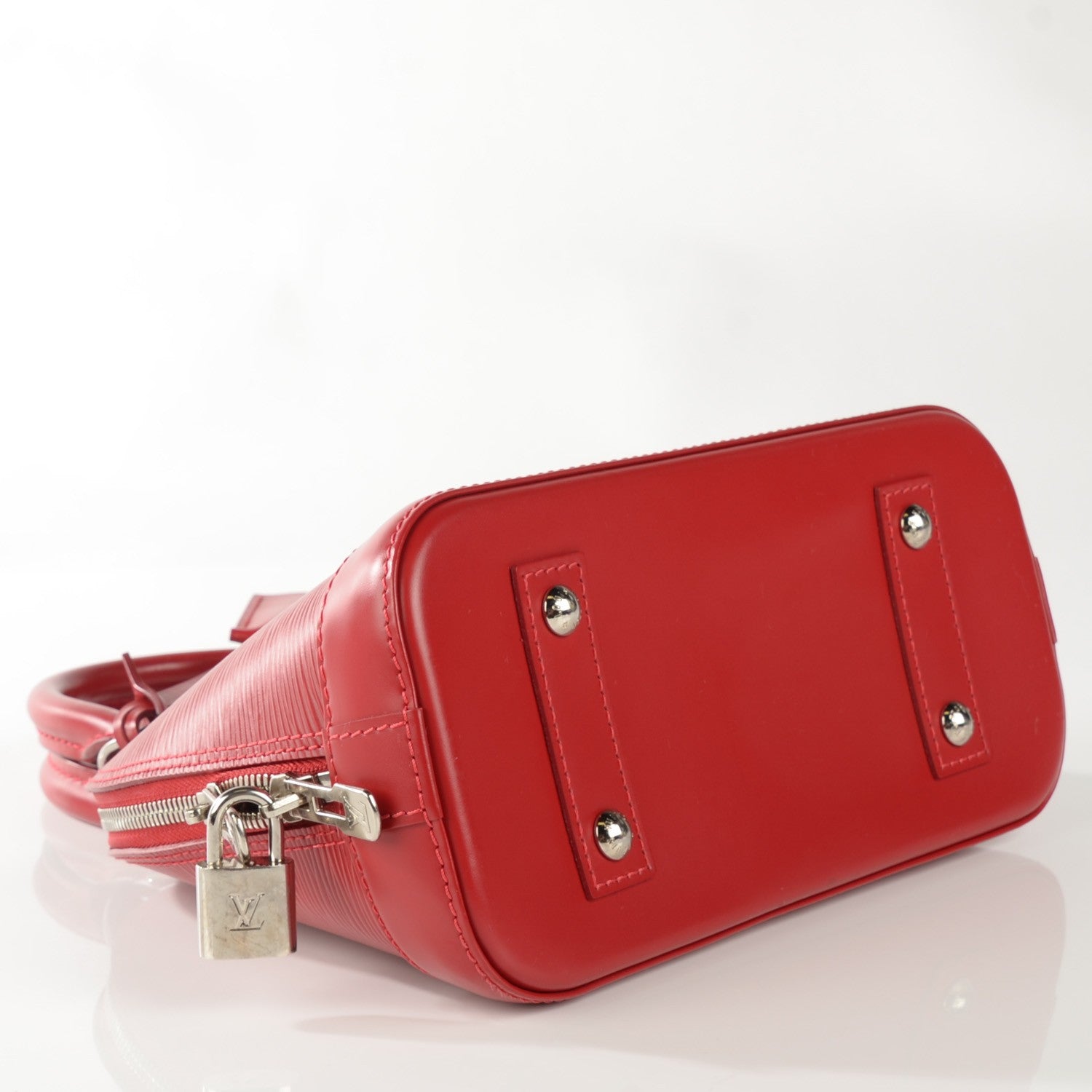 Louis Vuitton Epi Alma BB Carmine 4 of 7