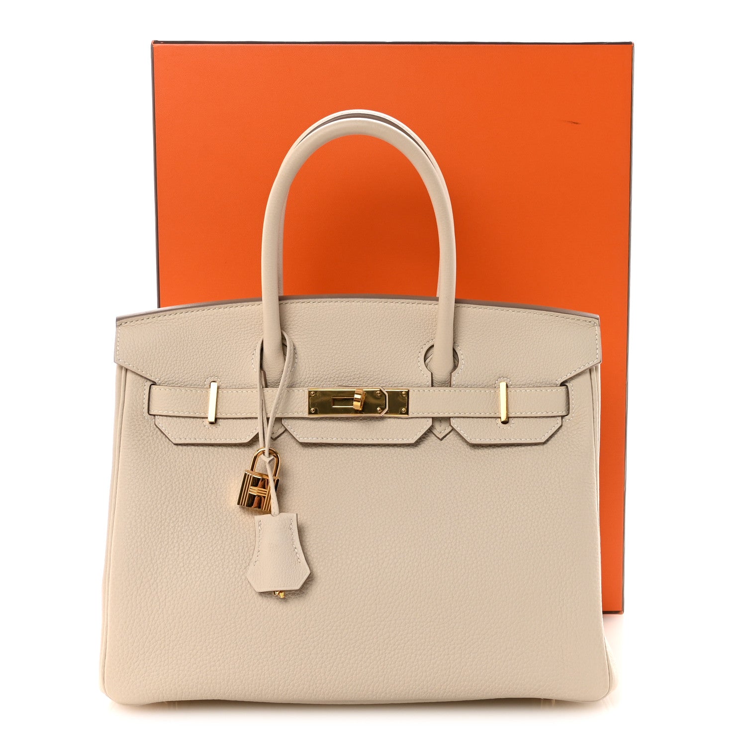 Hermes Togo Birkin 30 Craie 11 of 11