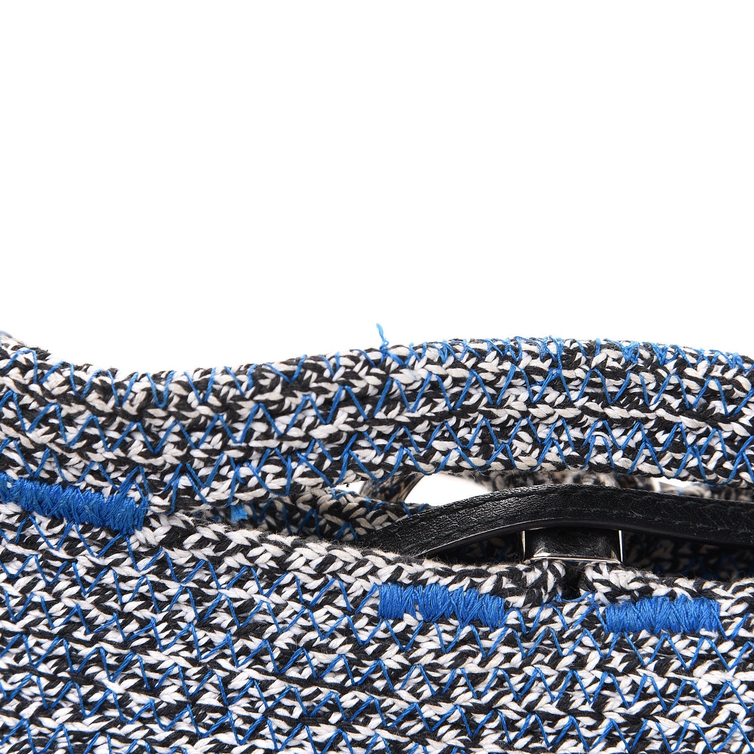 Balenciaga Tweed Toggle Convertible Tote Bleu 10 of 11
