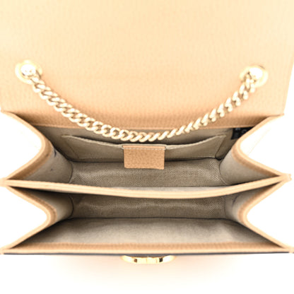 Gucci Dollar Calfskin Small Interlocking G Shoulder Bag Camelia 5 of 14