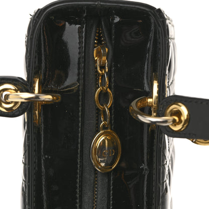 Christian Dior Patent Cannage Medium Lady Dior Black 15 of 15