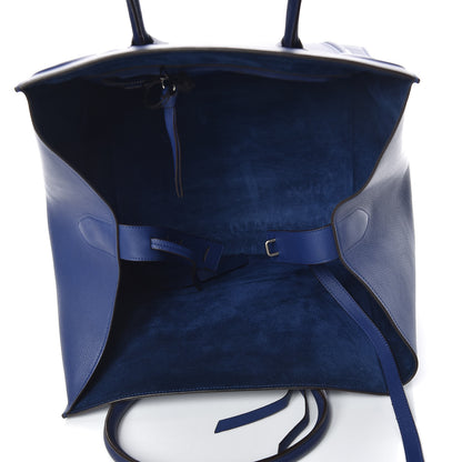 Celine Supple Calfskin Medium Phantom Luggage Indigo 5 of 10