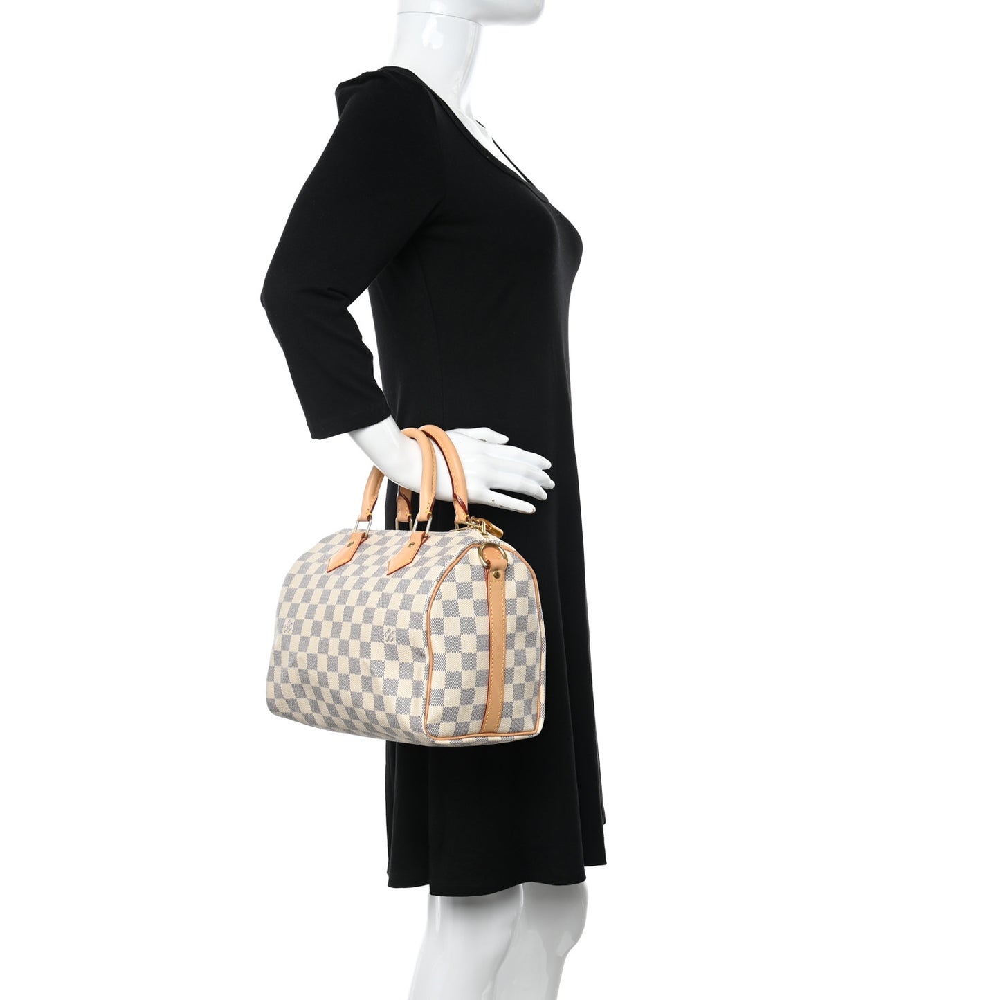 Damier Azur Speedy Bandouliere 25