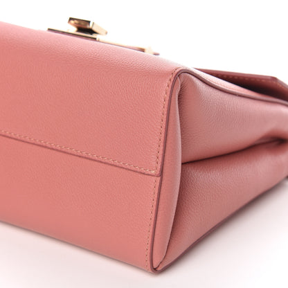 Jimmy Choo Grainy Calfskin XB Marianne Shoulder Bag Rosewood 8 of 9