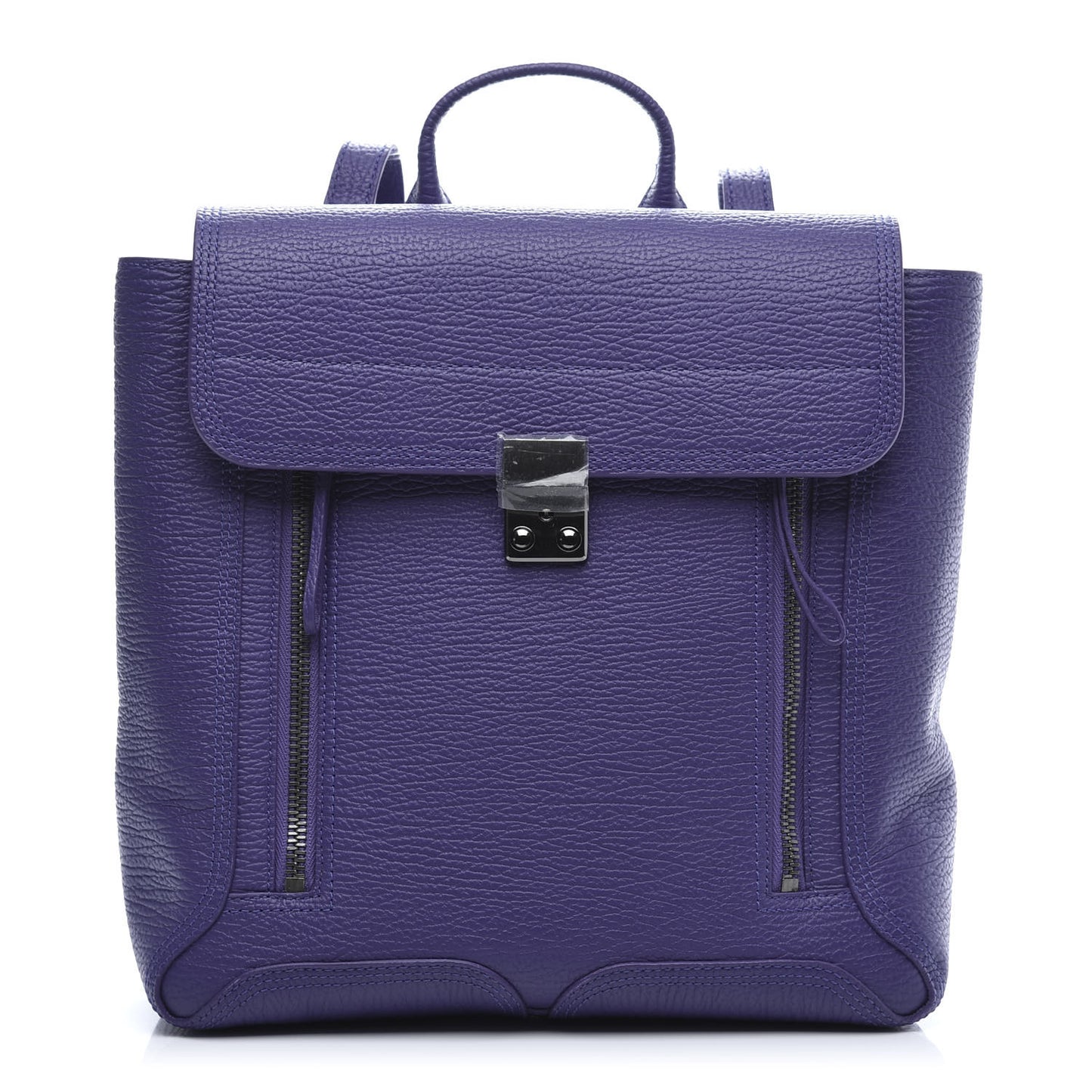 3.1 Textured Calfskin Pashli Backpack Bright Violet